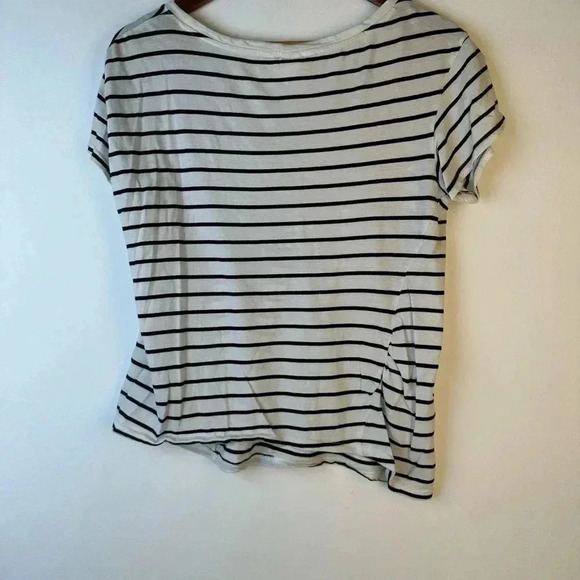 H & M Striped Maternity Tee Shirt - Picture 3 of 3